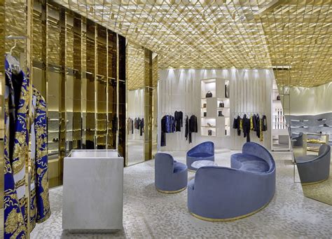 curiosity versace|versace store interior.